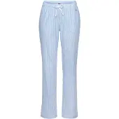 s.Oliver Calças de pijama azul claro / branco
