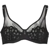 Dim Adaptáveis GENEROUS MOD BRODERIE mulheres - Preto - 105D