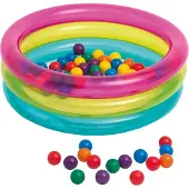 Intex Jogo Inflatable Ball Pool With 50 Coloured Balls