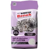 Super Benek Areia Para Gatos Certech Standard Lavender 20kg