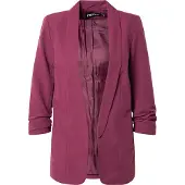 Pieces Blazer borgonha