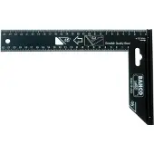 Bahco Esquadro De Carpinteiro Com Lâmina Aço 400 Mm