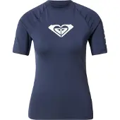 Roxy Rash Guard Manga Curta Erjwr03548 Whole Hearted