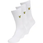 Lyle & Scott Meias 'HAMILTON' amarelo / preto / branco