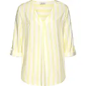 LASCANA Blusa amarelo / vermelho vinho