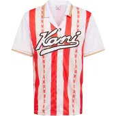 Karl kani Camisa creme / laranja / vermelho / branco