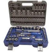 Irimo Conjunto De Soquetes Mistos 1/4´´ E 1/2´´ 108 Peças