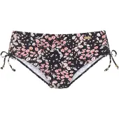 LASCANA Cueca biquíni mistura de cores / preto