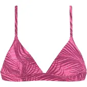 LASCANA Top de biquíni desportivo rosa / bordeaux / branco