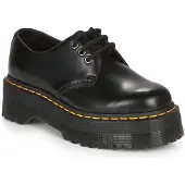 Dr. Martens Sapato com atacadores '1461 Quad' amarelo dourado / preto
