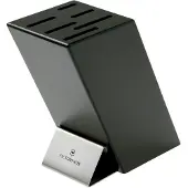 Victorinox Swiss Modern bloco de facas, preto couro, 7-7086-03