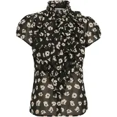 Saint tropez Blusa ecru / preto