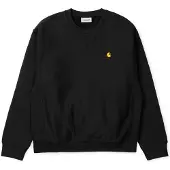 Carhartt WIP Sweatshirt 'American Script' preto