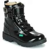 Kickers Botas baixas GROOROCK criancas - Preto - 34