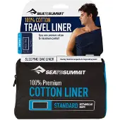 Sea to Summit Lençol De Viagem Retangular Em Algodão Premium