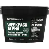 Tactical Foodpack - Alimentação/hidratação - Weekpack Alpha 2210g para Unissexo