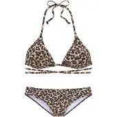 Bruno Banani Biquíni ecru / areia / castanho / preto