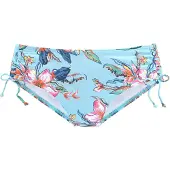 LASCANA Cueca biquíni azul claro / verde / laranja / rosa / branco