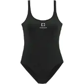 Elbsand Fato de banho preto / branco