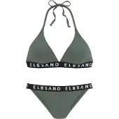 Elbsand Biquíni cáqui / preto / branco