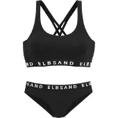 Elbsand Biquíni preto / branco