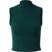EDITED The Label Top 'Kaori' verde escuro