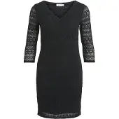 Vila Vestido De Manga Comprida Chikka Lace