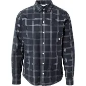 Casual Friday Camisa 'CFAnton' azul noturno / branco