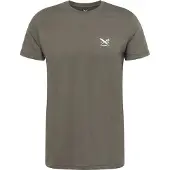 Iriedaily Camisa verde escuro / branco