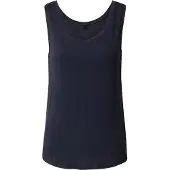 Culture Top 'Poppy' azul escuro