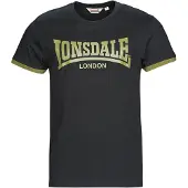 Lonsdale Camisa 'Townhead' verde claro / preto