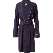 Ralph Lauren Roupão comprido navy / branco