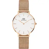 Daniel Wellington Petite 32 Melrose RG Branco DW00100163
