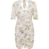 Faina Vestido de verão 'Koosh' azul pastel / cinzento / verde claro / pó