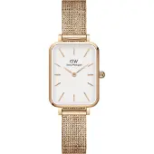 Daniel Wellington Moldura branca prensada Melrose 20X26 RG