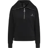 Dreimaster Maritim Sweatshirt 'Bridgeport' preto / branco