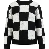 MyMo ROCKS Pullover preto / branco