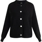 Dreimaster Klassik Casaco de malha preto