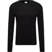 !Solid Pullover 'Clive' preto