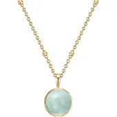 Glanzstücke Colar opal / ouro