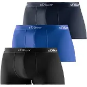 s.Oliver Boxers azul / navy / preto / branco