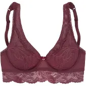 LASCANA Soutien vermelho vinho