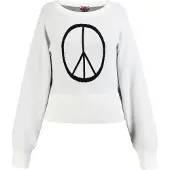 MO Pullover 'Nolie' preto / branco