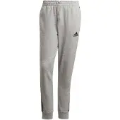 Adidas Calças Afuniladas em Moletão 3-Stripes Essentials
