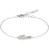 Lacoste Bracciale Acciaio Donna Coccodrillo — Bracciale