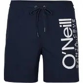 O'Neill Calções de banho azul escuro / branco