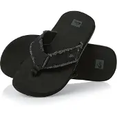 Quiksilver Chinelos MONKEY ABYSS homens - Preto - 40