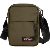 Eastpak Mala de ombro 'The One' oliveira / vermelho / preto / branco