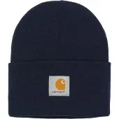 Carhartt WIP Gorros azul noturno / açafrão / branco