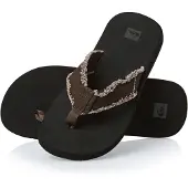 Quiksilver Chinelos MONKEY ABYSS M SNDL CTK1 homens - Preto - 39